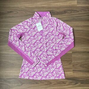 Kastel Denmark Women's Longsleeve Sun Shirt - Rosebud Botanical - XXS